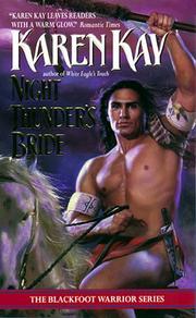 Cover of: Night Thunder's Bride (The Blackfoot Warrior Series)