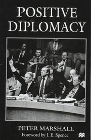 Cover of: Positive diplomacy by Marshall, Peter
