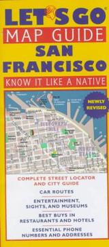 Cover of: Let's Go Map Guide San Francisco (Let's Go Map Guides)