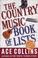 Cover of: The country music book of lists