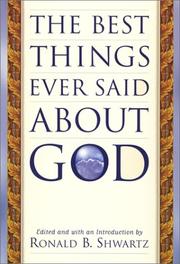 Cover of: The best things ever said about God