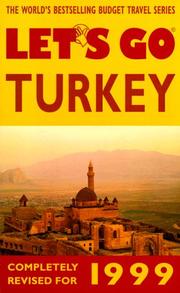Cover of: Let's Go 1999; Turkey (Let's Go Series) by Inc. Let's Go