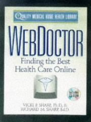 Cover of: WebDoctor by Richard M. Sharp