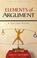 Cover of: Elements of argument