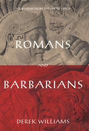 Cover of: Romans and Barbarians by Williams, Derek