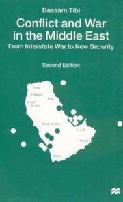 Cover of: Conflict and war in the Middle East: from interstate war to new security