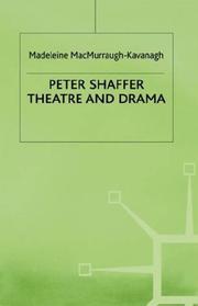 Cover of: Peter Shaffer: Theatre and Drama