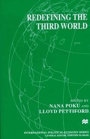 Cover of: Redefining the third world