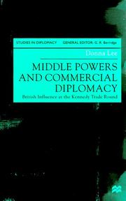 Cover of: Middle powers and commercial diplomacy by Donna Lee