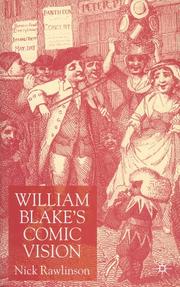 Cover of: William Blake's Comic Vision