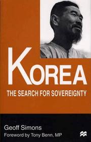 Cover of: Korea: The Search for Sovereignty