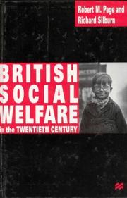 Cover of: British social welfare in the twentieth century