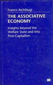 Cover of: The Associative Economy: Insights beyond the Welfare State and into Post-Capitalism