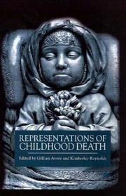 Cover of: Representations of Childhood Death