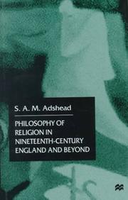 Philosophy of Religion in Nineteenth-Century England and Beyond