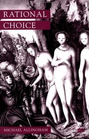 Cover of: Rational Choice by Michael Allingham