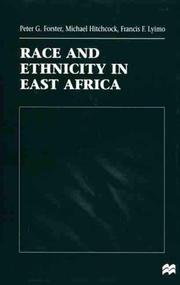 Cover of: Race and ethnicity in East Africa