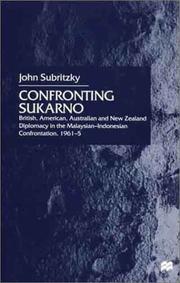 Cover of: Confronting Sukarno | John Subritzky