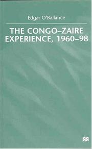 Cover of: The Congo-Zaire experience, 1960-98
