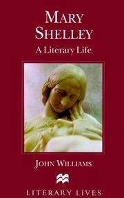 Cover of: Mary Shelley | Williams, John