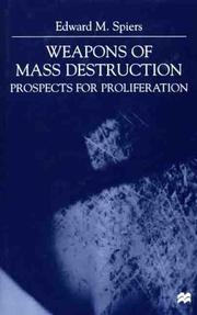 Cover of: Weapons of Mass Destruction by Edward M. Spiers