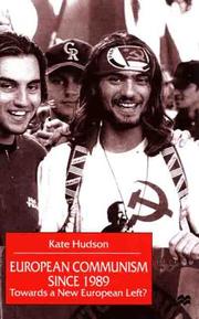 Cover of: European Communism Since 1989: Towards a New European Left?