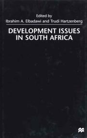 Cover of: Development Issues in South Africa