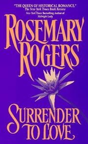 Cover of: Surrender to Love by Rosemary Rogers