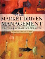 Cover of: Market-Driven Management: Strategic and Operational Marketing