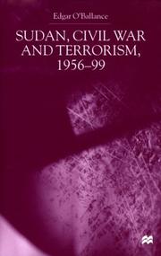 Cover of: Sudan, Civil War and Terrorism, 1956-99