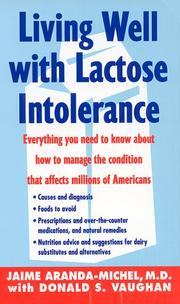 Cover of: Living Well With Lactose Intolerance