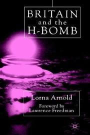 Cover of: Britain and the H-Bomb