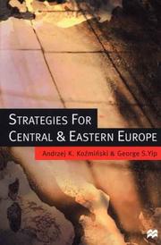 Cover of: Strategies For Central and Eastern Europe by Andrzej K. Koźmiński, George S. Yip