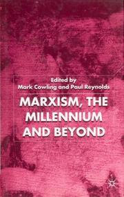 Cover of: Marxism, the Millennium and Beyond by 