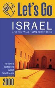 Cover of: Let's Go 2000: Israel and the Palestinian Territories by Inc. Let's Go