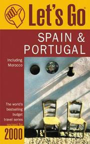 Cover of: Let's Go 2000: Spain & Portugal Incl Morocco: The World's Bestselling Budget Travel Series (Let's Go. Spain and Portugal. 2000)