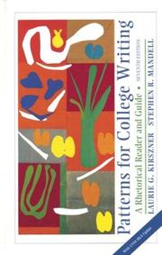 Cover of: Patterns for College Writing | Laurie G. Kirszner