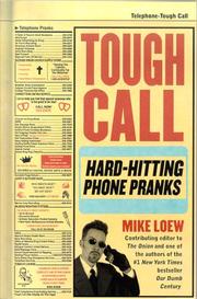 Cover of: Tough call by Mike Loew
