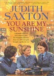 Cover of: You are my sunshine by Judith Saxton