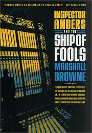 Cover of: Inspector Anders and the Ship of Fools by Marshall Browne