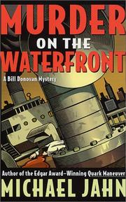 Cover of: Murder on the waterfront: a Bill Donovan mystery