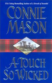 Cover of: A touch so wicked by Connie Mason