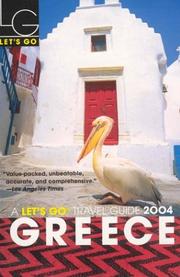 Cover of: Let's Go Greece 2004 by Let's Go, Inc.