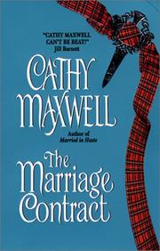 The Marriage Contract by Cathy Maxwell