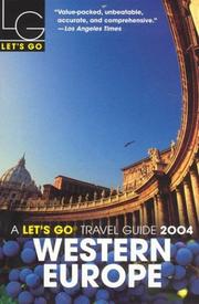 Cover of: Let's Go 2004: Western Europe (Let's Go Western Europe)