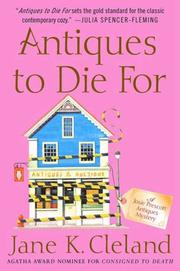Cover of: Antiques to Die For (Josie Prescott Antiques Mysteries)