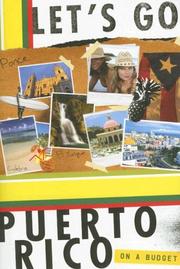 Cover of: Let's Go Puerto Rico 3rd Edition (Let's Go Puerto Rico)