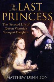 Cover of: The Last Princess by Matthew Dennison