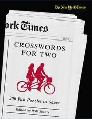 Cover of: The New York Times Crosswords for Two: 200 Fun Puzzles to Share