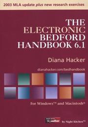 Cover of: The Electronic Bedford Handbook 6.1 | Diana Hacker